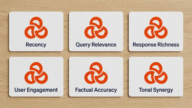 Flowchart showing the six ChatGPT recommendation signals with priority weighting for local business queries